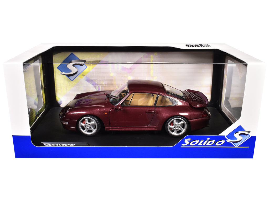 1997 Porsche 911 (993) Turbo Arena Red Metallic 1/18