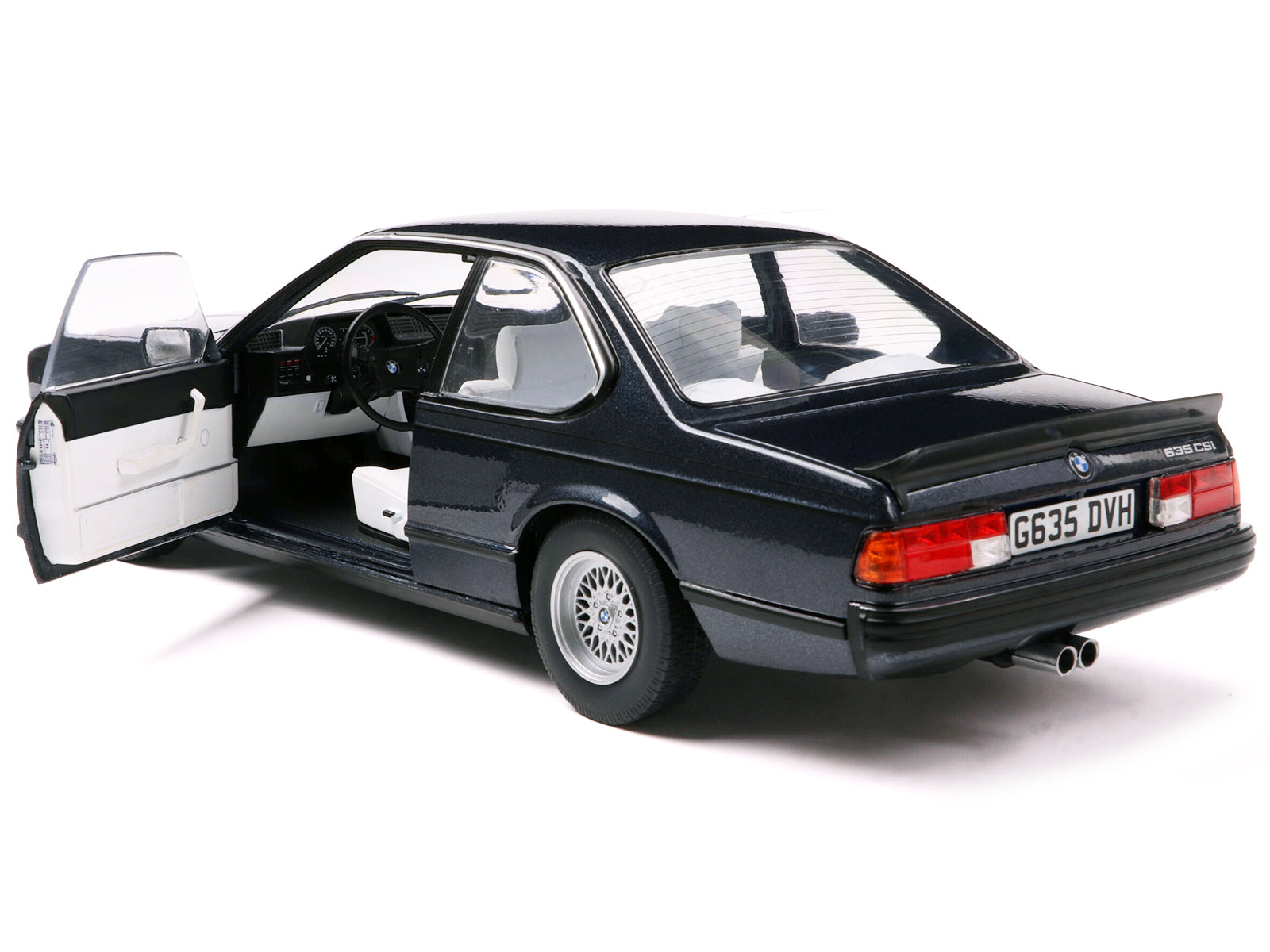 1984 BMW 635 CSI (E24) Macau Blue Metallic 1/18 - Image 3