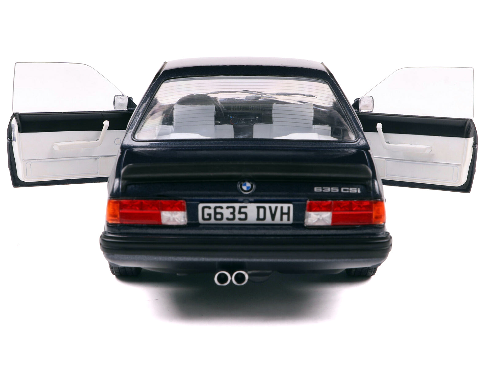 1984 BMW 635 CSI (E24) Macau Blue Metallic 1/18 - Image 4