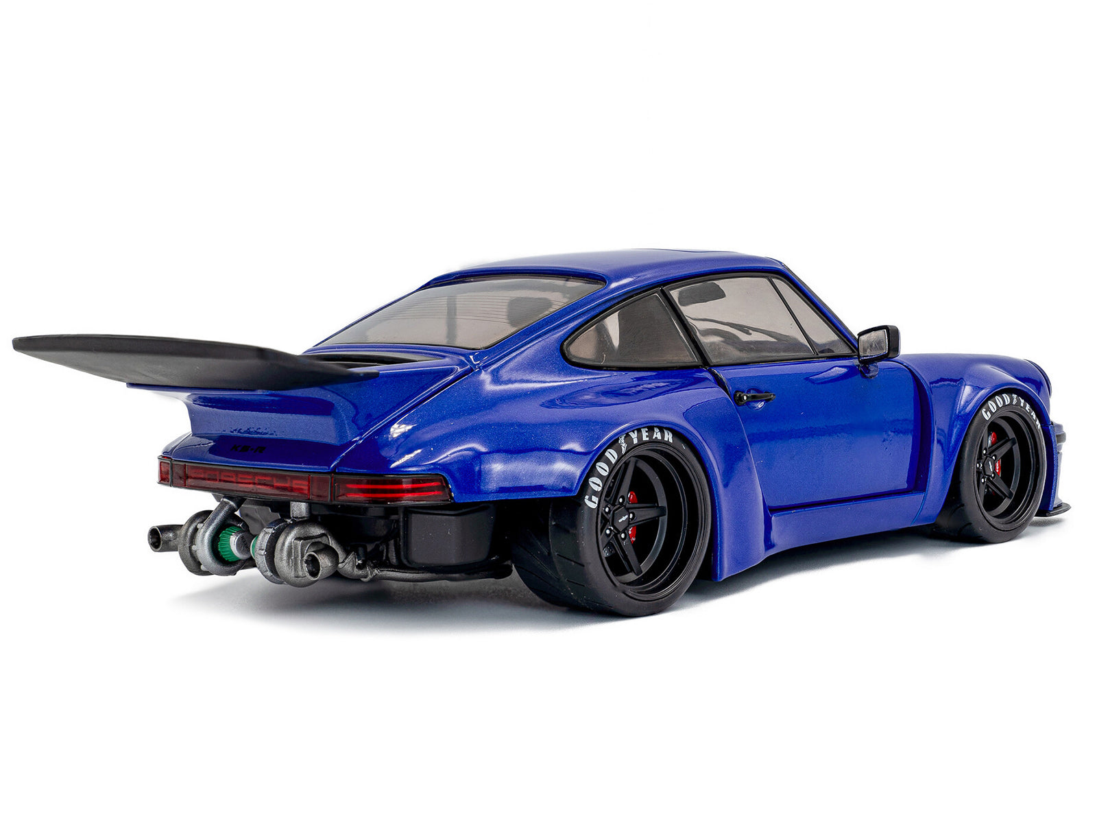 2024 Porsche 911 KS-R by Khyzyl Saleem Dark Blue Metallic 1/18 - Image 4
