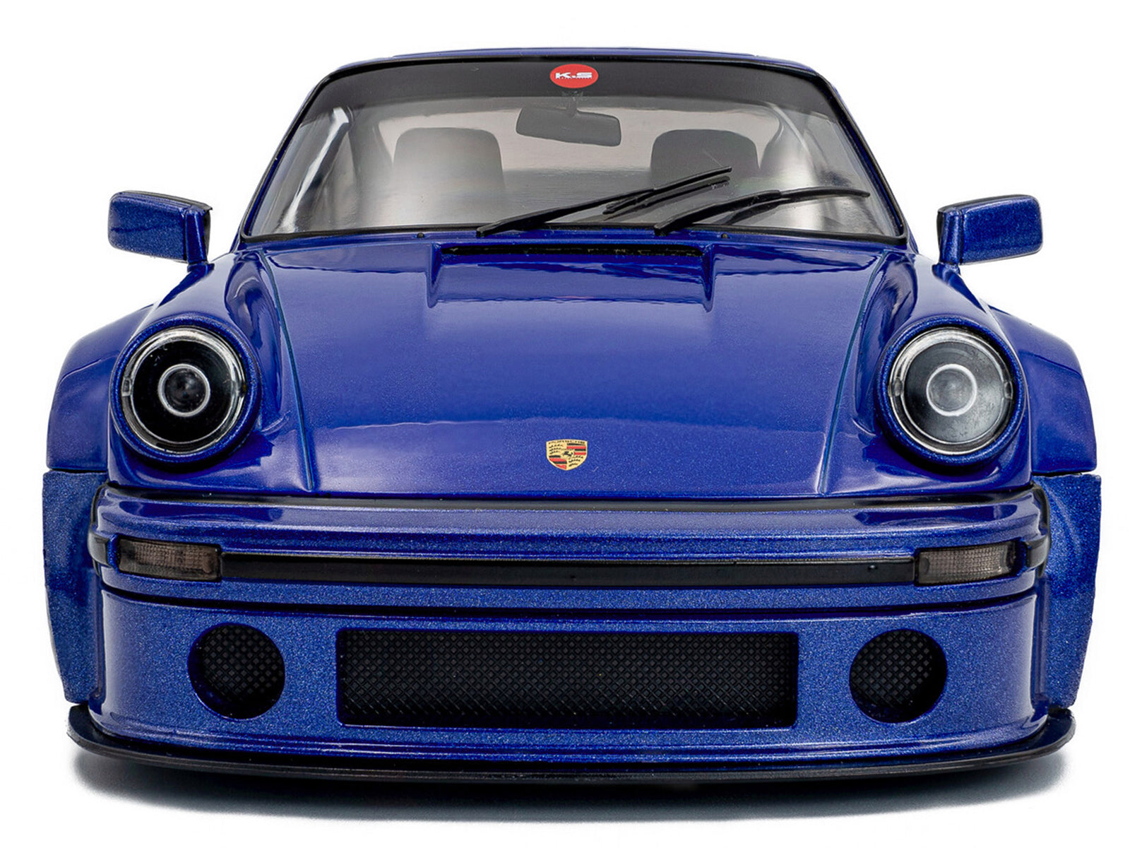 2024 Porsche 911 KS-R by Khyzyl Saleem Dark Blue Metallic 1/18 - Image 5