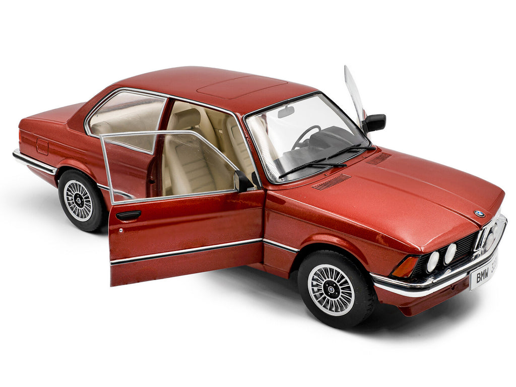 1980 BMW 323i Ruby Red Metallic 1/18 - Image 2
