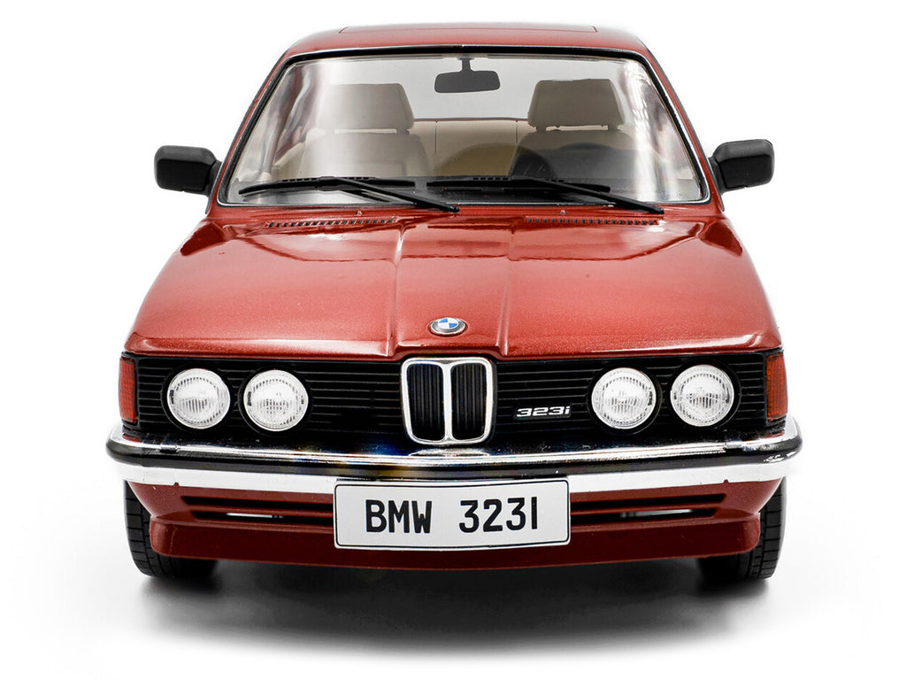 1980 BMW 323i Ruby Red Metallic 1/18 - Image 5