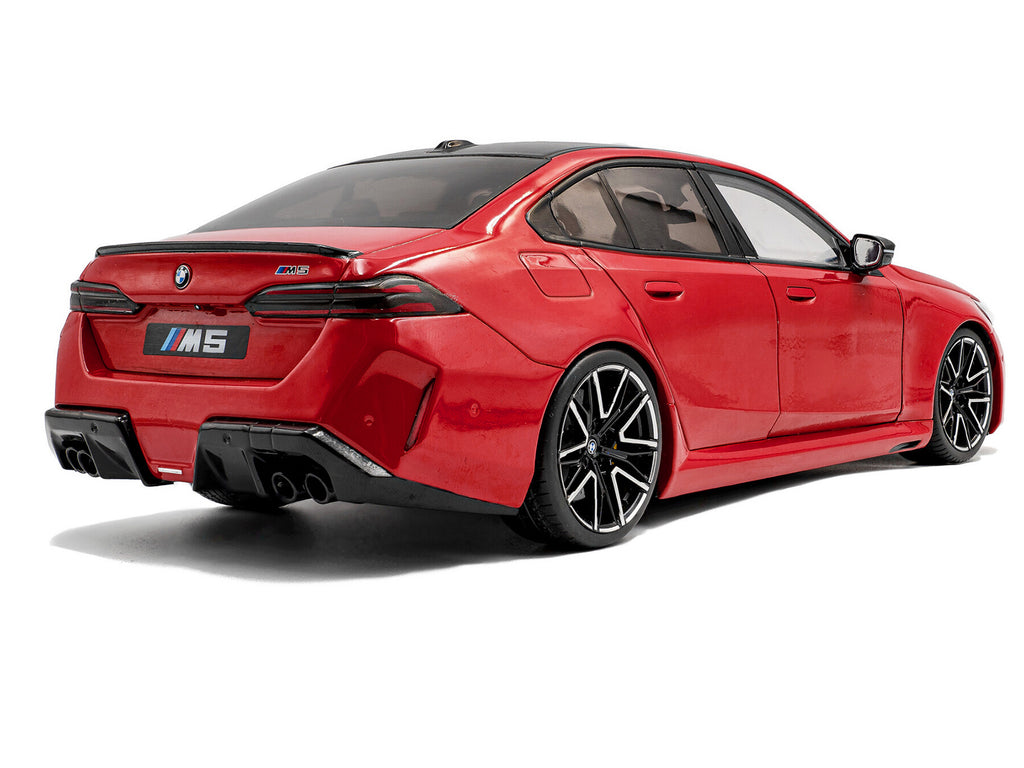 2025 BMW M5 Fire Red with Black Top 1/18 - Image 4