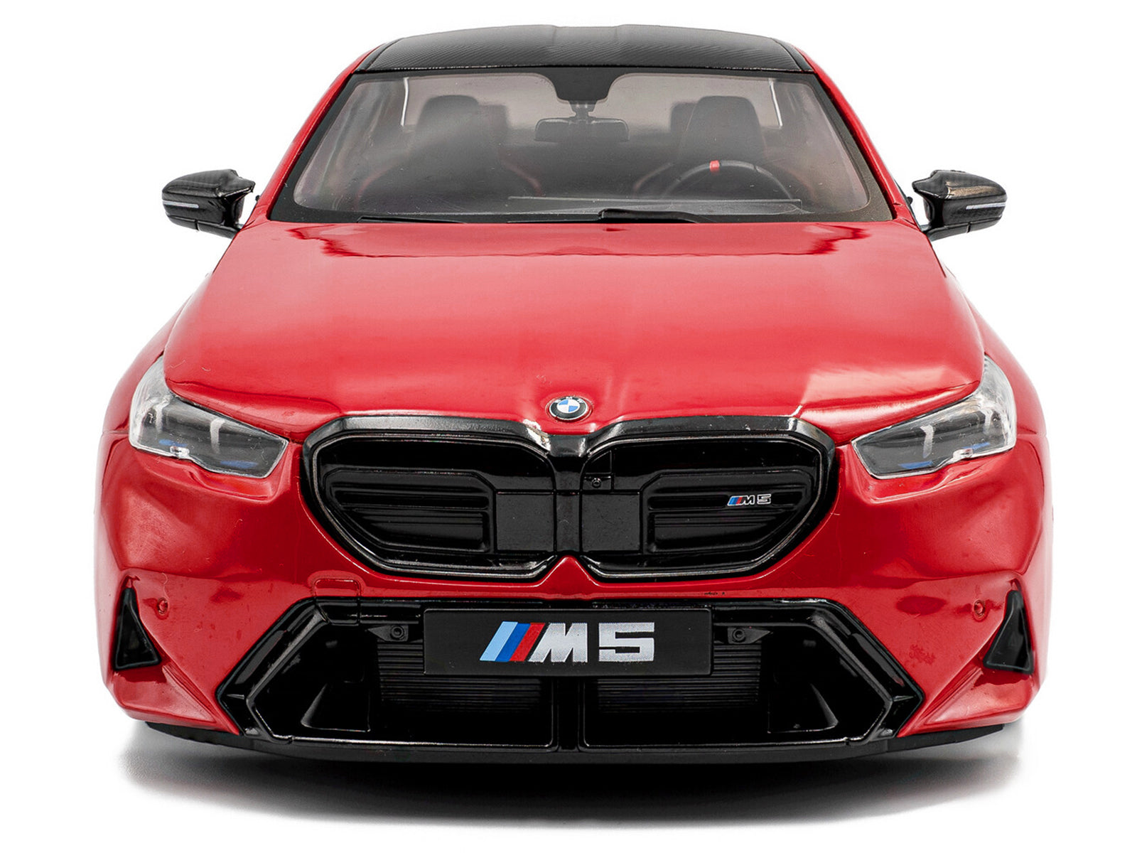 2025 BMW M5 Fire Red with Black Top 1/18 - Image 5