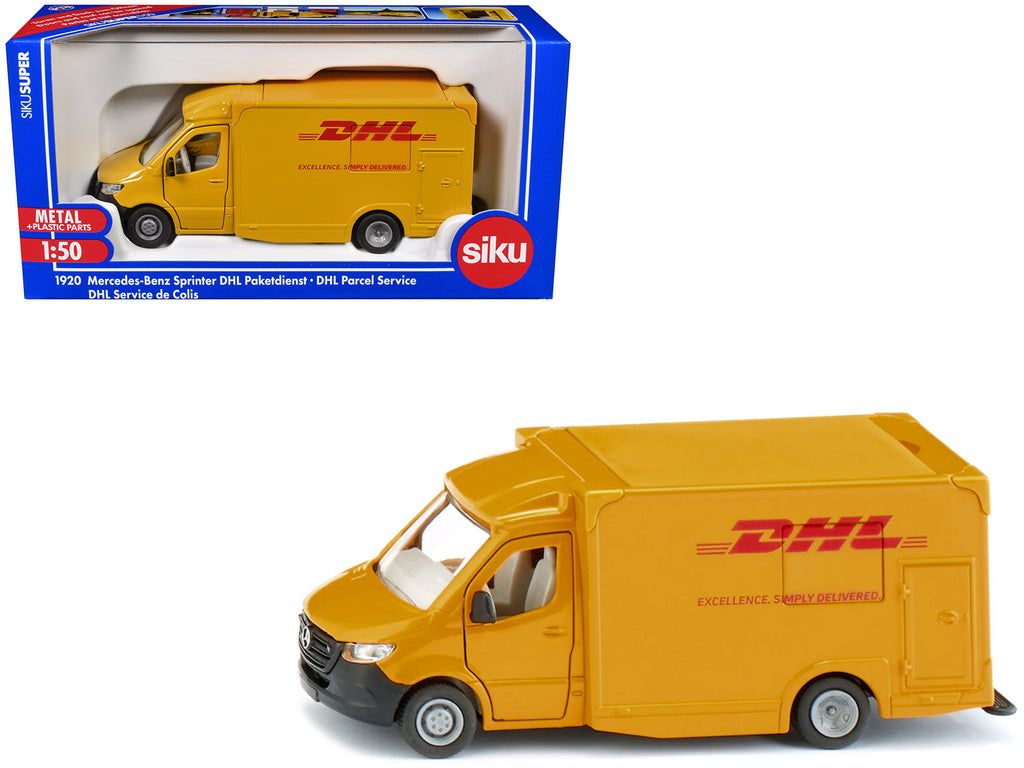 Mercedes-Benz Sprinter Van Yellow "DHL" 1/50