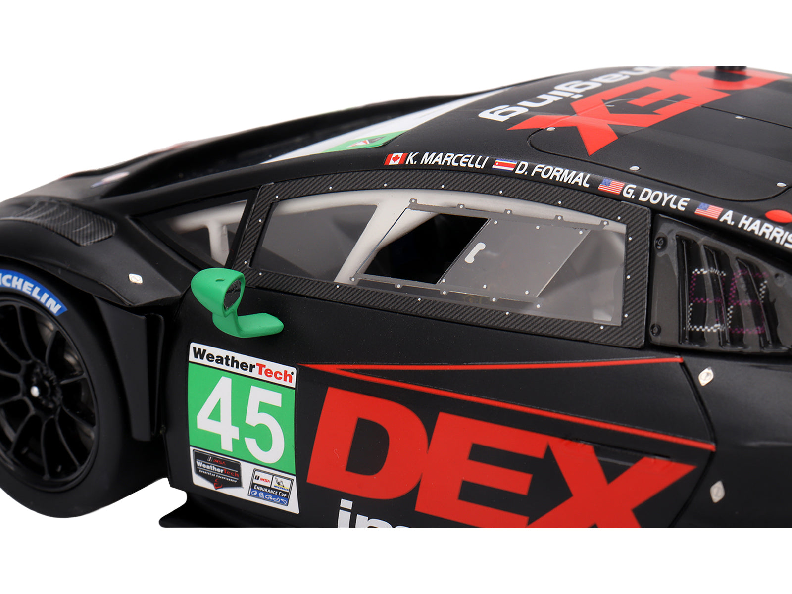 Lamborghini Huracan GT3 EVO2 #45 Graham Doyle - Danny Formal - Ashton Harrison - Kyle Marcelli "Wayne Taylor Racing with Andretti" "24 Hours of Daytona" (2024) 1/18 Model Car - Image 2