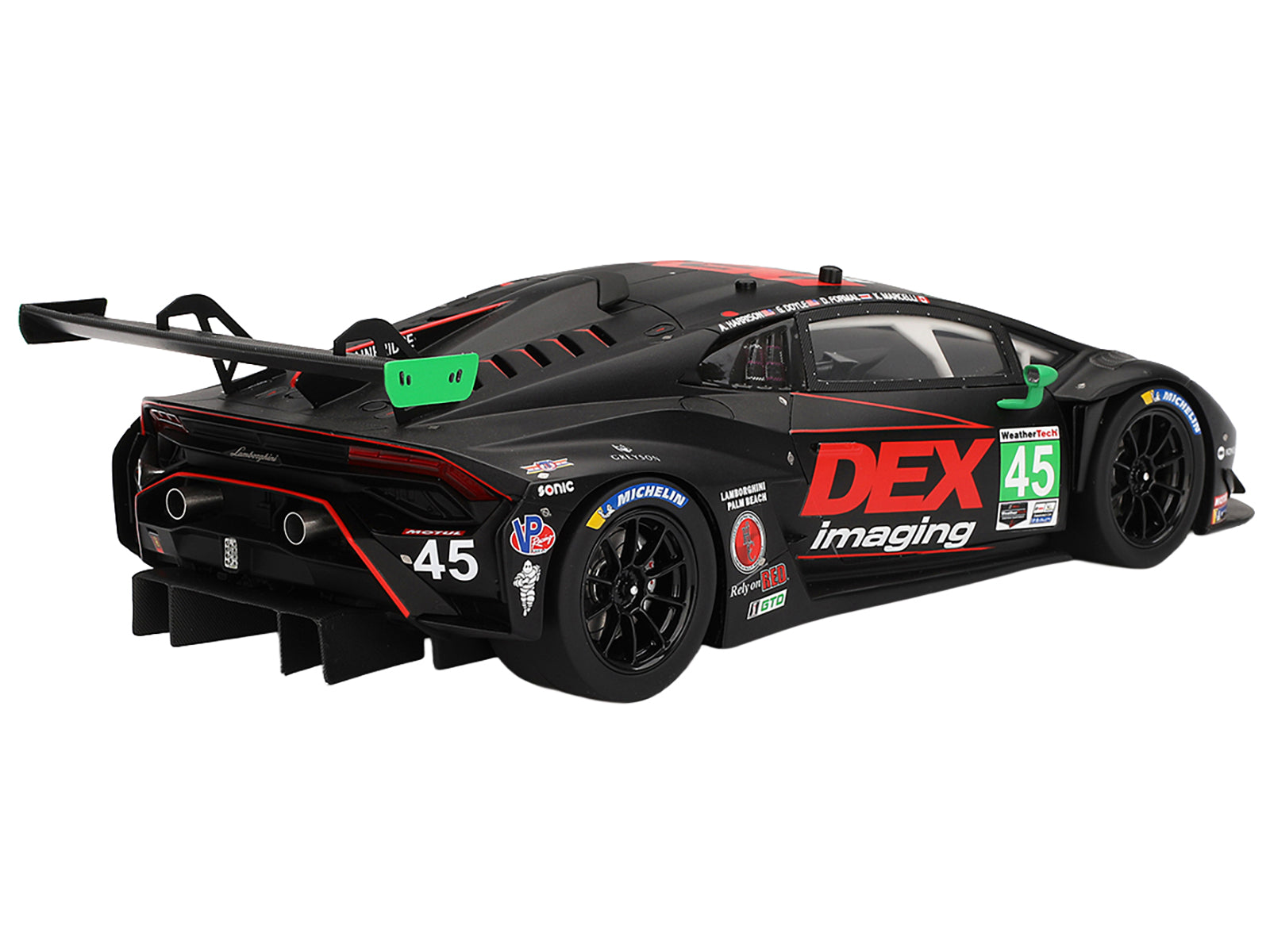 Lamborghini Huracan GT3 EVO2 #45 Graham Doyle - Danny Formal - Ashton Harrison - Kyle Marcelli "Wayne Taylor Racing with Andretti" "24 Hours of Daytona" (2024) 1/18 Model Car - Image 5