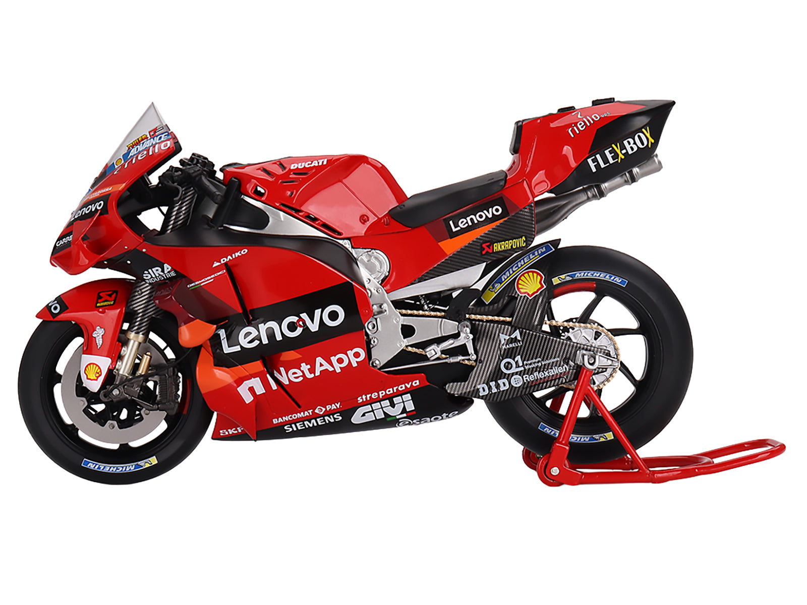 Ducati Desmosedici #43 Jack Miller "Presentation" "MotoGP World Championship" (2022) 1/12 Motorcycle Model - Image 4