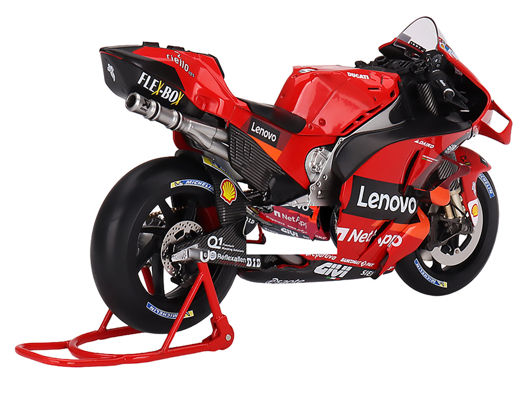 Ducati Desmosedici #63 Francesco Bagnaia "Presentation" "MotoGP World Championship" (2022) 1/12 Motorcycle Model - Image 5