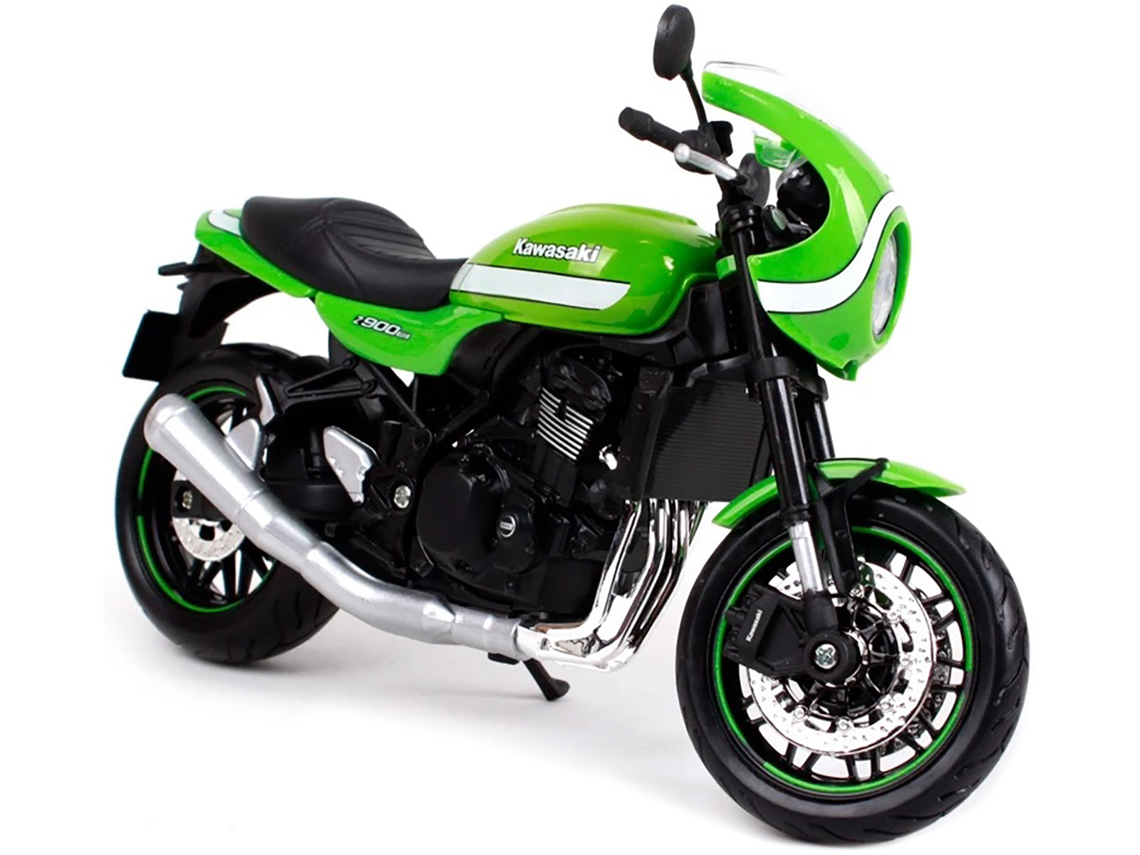 Kawasaki Z900RS Cafe Green 1/12 Motorcycle Model - Image 3